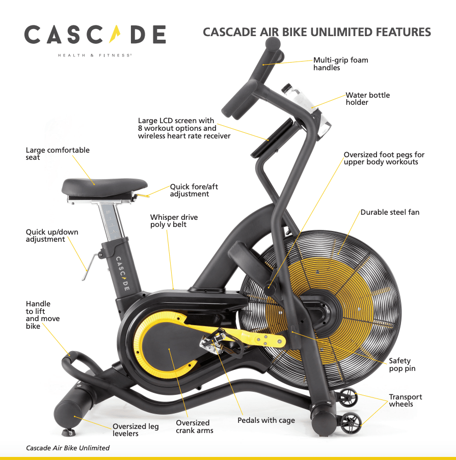 Cascade air bike on sale