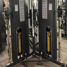 Load image into Gallery viewer, Dual 200lbs weight stacks &amp; built-in accessory storage