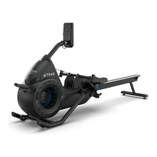 Load image into Gallery viewer, TRUE Rō rowing machine, front left three-quarter view on white