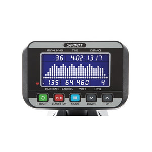 Spirit Fitness XRW600 Rower console