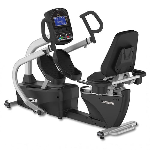 Spirit Fitness CRS800S Recumbent Stepper rear-right