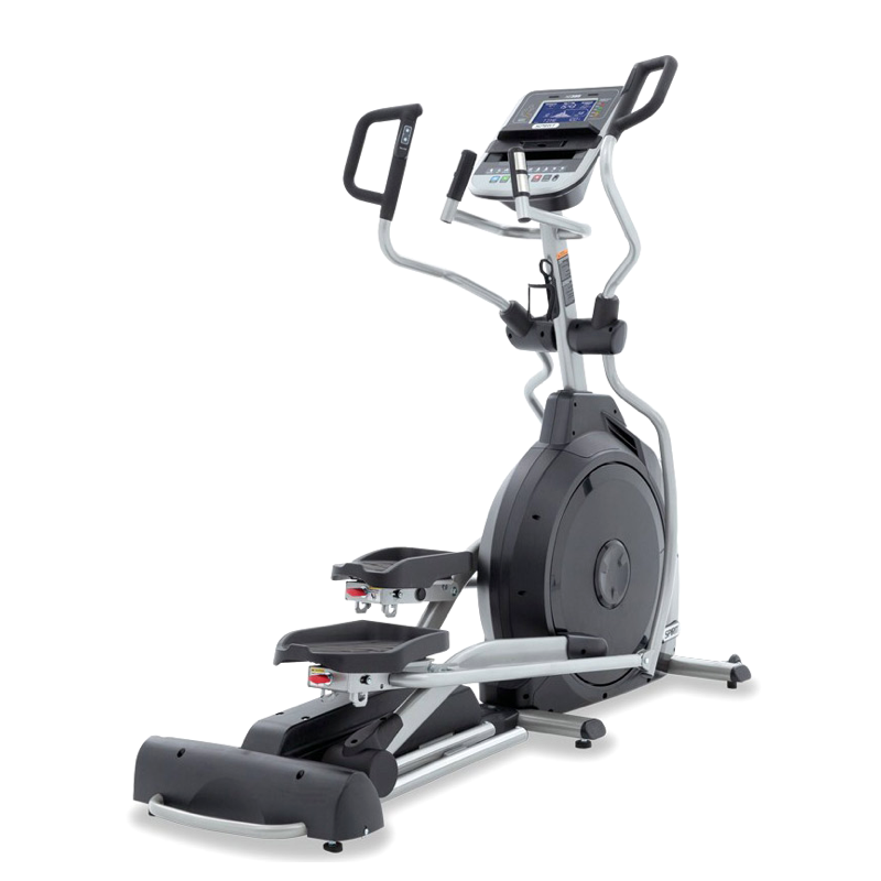Spirit Fitness XE395 Elliptical side-rear