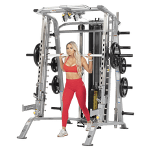 Load image into Gallery viewer, TuffStuff Fitness Evolution Smith Machine / Half Cage Ensemble (CSM-725WS)
