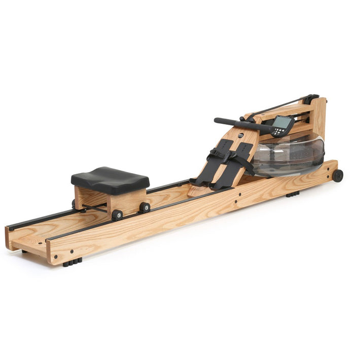 WaterRower Natural Rowing Machine in Ash Wood with S4 Monitor - Shop Fitness Gallery