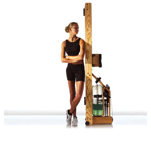 WaterRower Natural Rowing Machine in Ash Wood with S4 Monitor - Shop Fitness Gallery