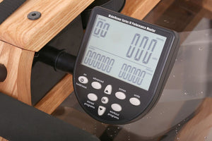 WaterRower Natural Rowing Machine in Ash Wood with S4 Monitor - Shop Fitness Gallery