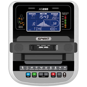Spirit Fitness XE295 Elliptical console