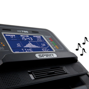 Spirit Fitness XE795 Elliptical Trainer music