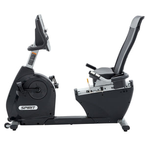 Spirit Fitness XBR25 Recumbent Bike side